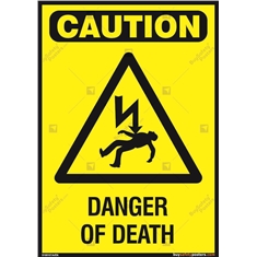 Danger of Death Sign
