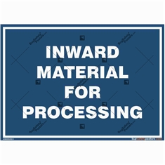 Inward Material Processing Board