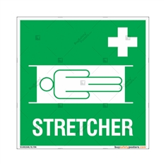 Stretcher Signs in Square