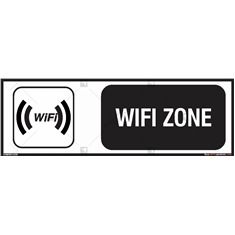 Wifi Zone Signs 