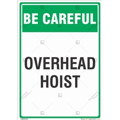 Overhead Hoist Sign