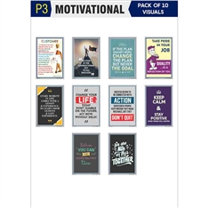 Pack of Motivational Posters - Buysafetyposters.com