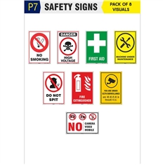 Pack of Safety Signs | Safety Signs pack | Buysafetyposters.com