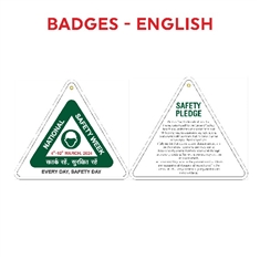National Safety Week Logo Badge 