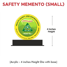Safety Memento - Safe Workmen Award 2023 - 2024