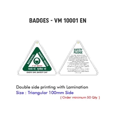 National Safety Week badges