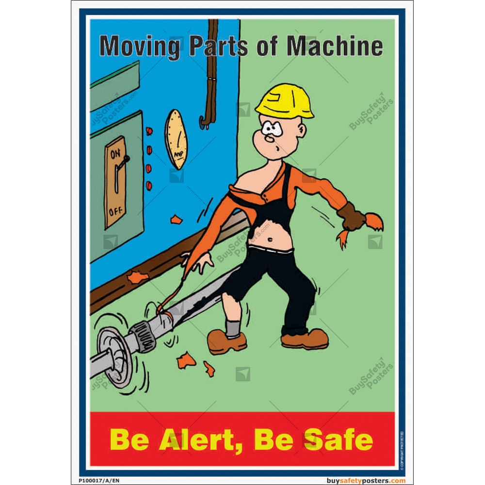 industrial safety posters in english