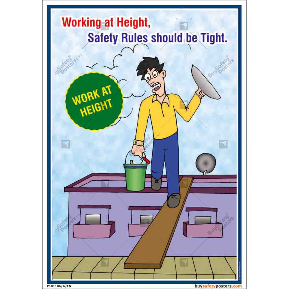 Work At Height Safety Posters | vtir.net