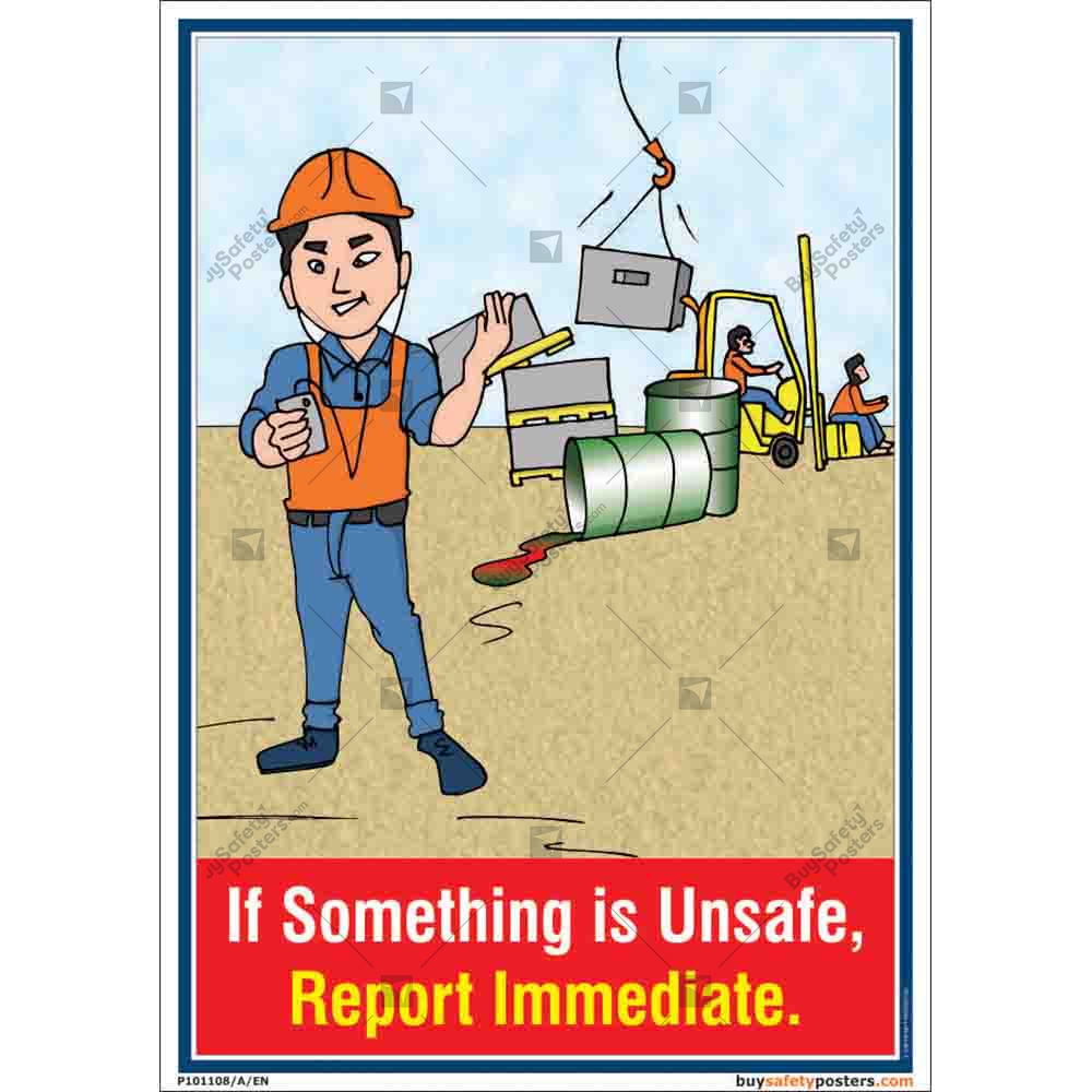 Unsafe Acts Safety Poster Keep Safe And Stop Unsafe A - vrogue.co