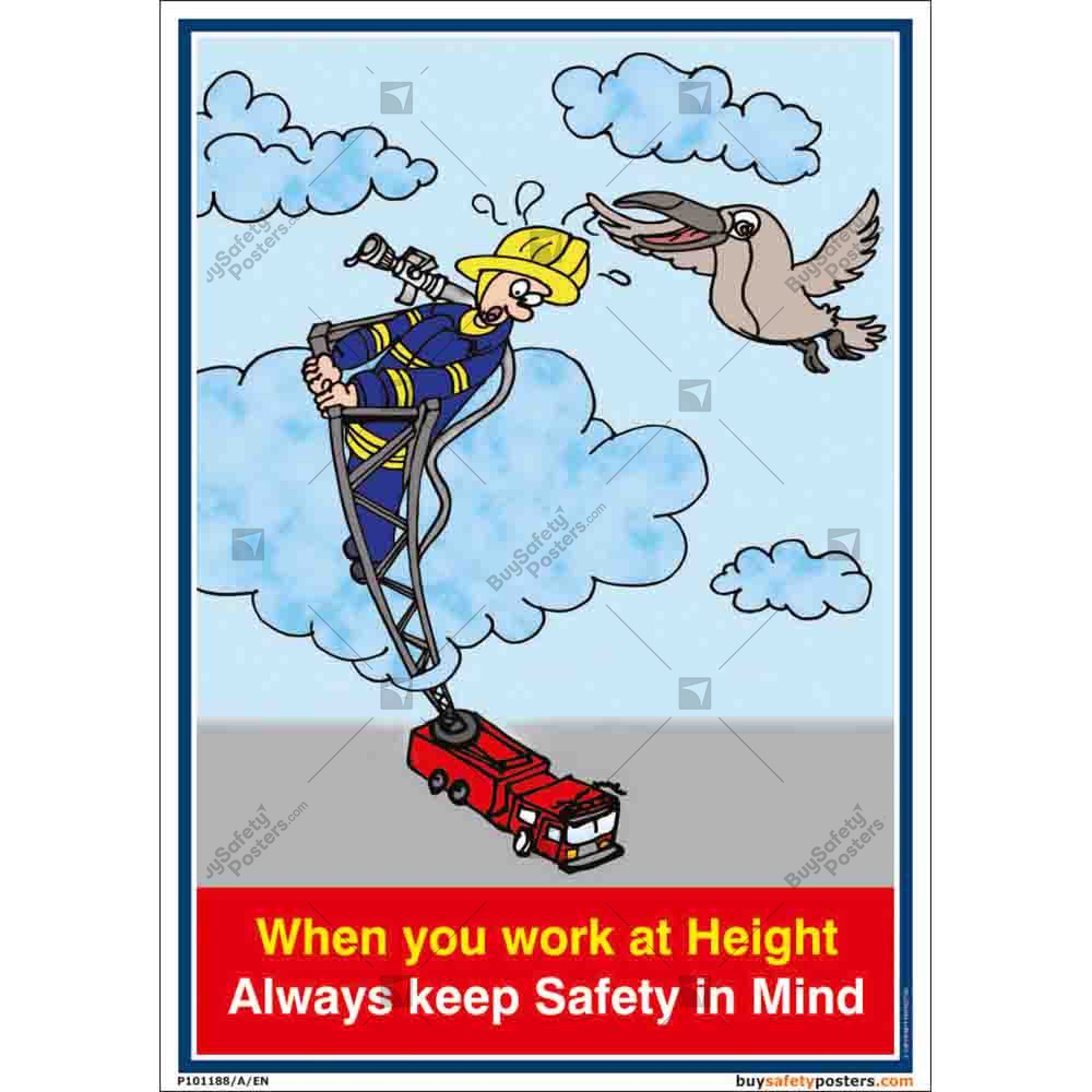 Work At Height Safety Posters | vtir.net