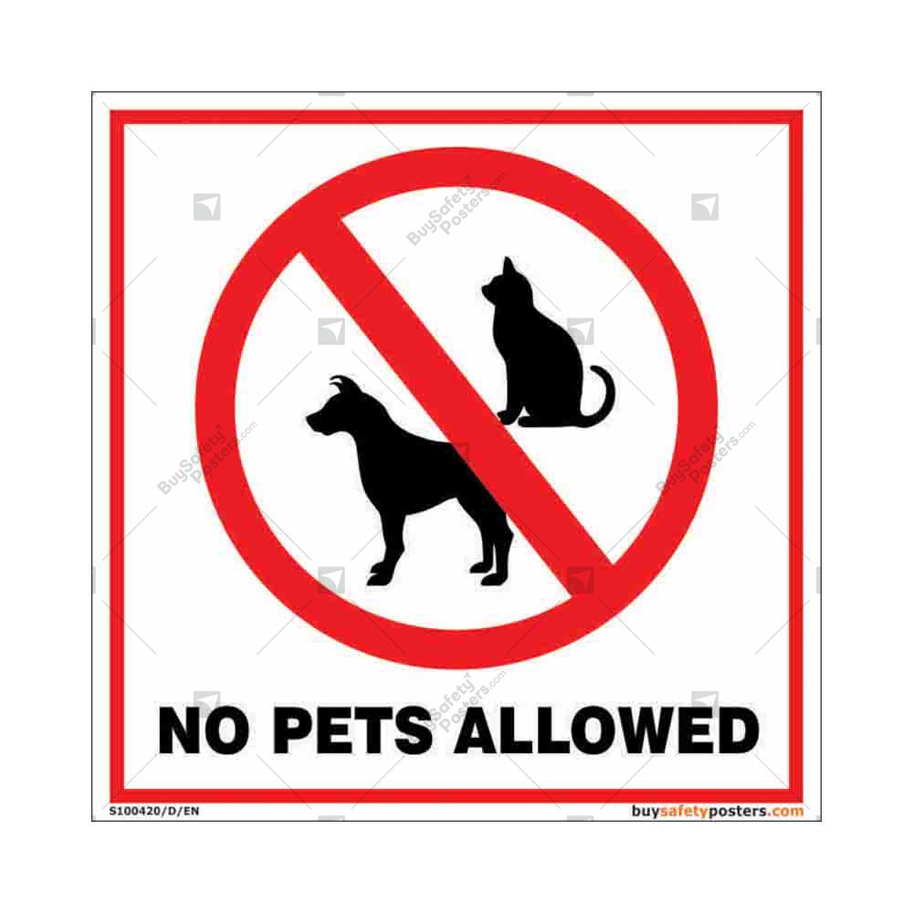 no pets allowed