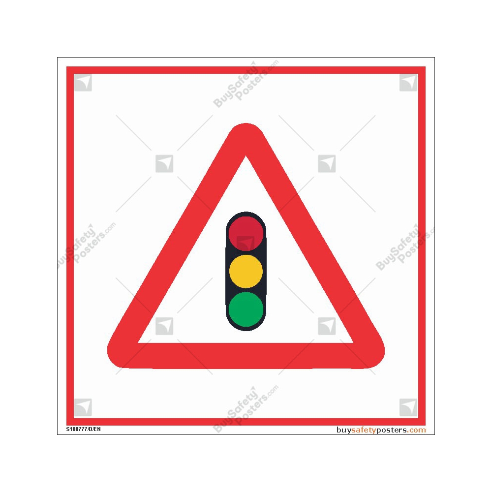 Traffic Signal Sign | Buysafetyposters.com