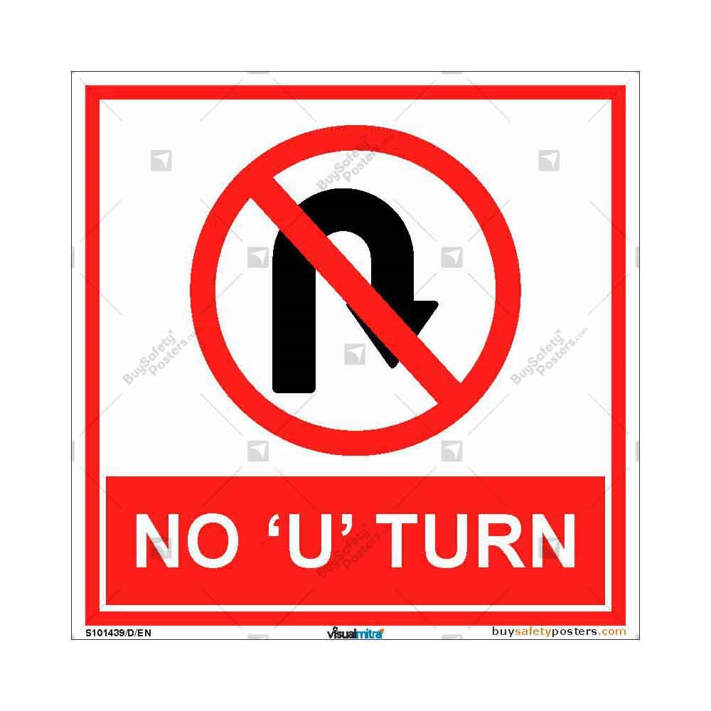u turn permitted sign